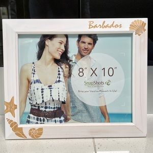 8x10 Barbados wood photo frame